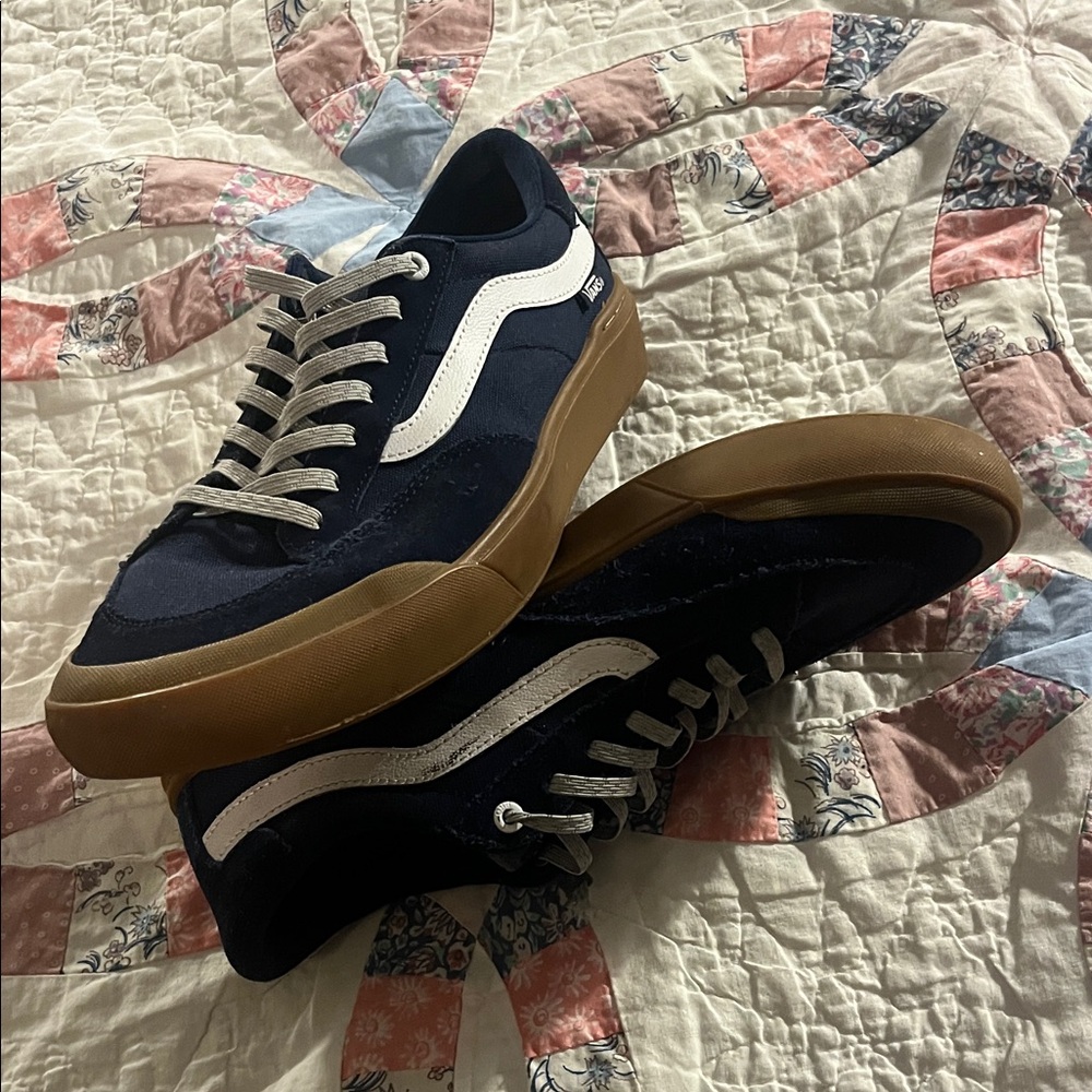 Vans Men's Dark Blue and skate shoes